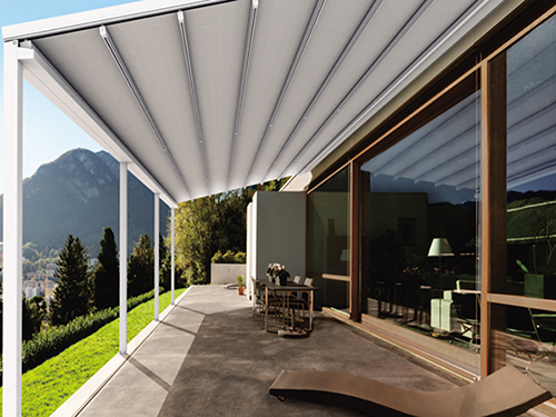 室外轨道伸缩天棚