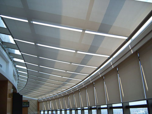 FTS-卷轴式天棚帘