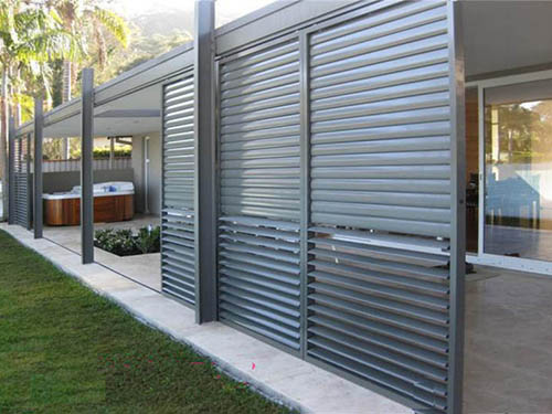 电动铝合金百叶帘