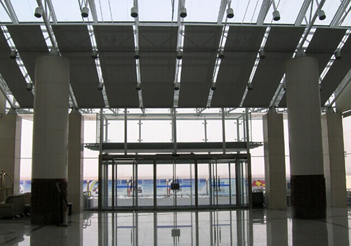 遮阳天棚帘,天津房管局