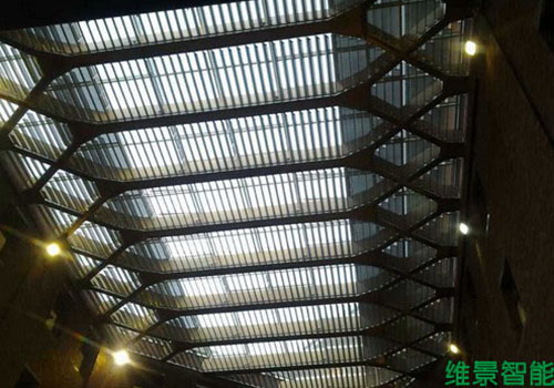 电动调光百叶帘，天津文体中心