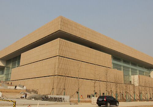 电动百叶，天津图书馆